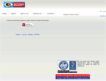 Tablet Screenshot of bosny.com
